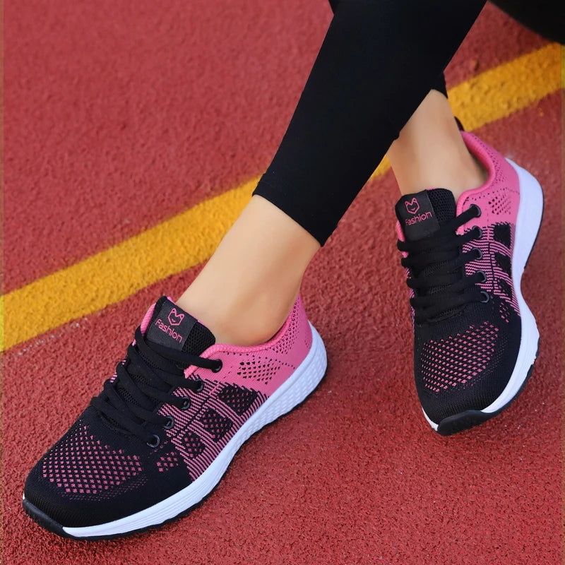 Damen Sportschuhe – Modische Plateau-Sneaker | Frühling & Winter Freizeitschuhe & Laufschuhe für Frauen Kaufschwan®