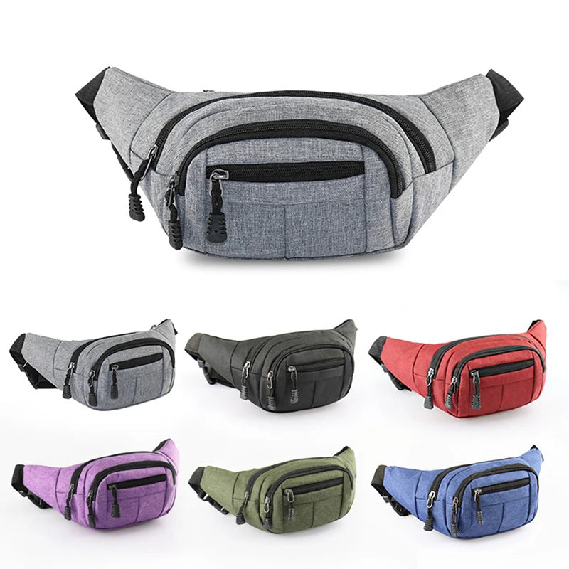 Unisex Hüft- & Bauchtasche – Modische Banana Bag | Brusttasche, Crossbody Gürteltasche & Reise Pouch für Damen & Herren Kaufschwan®