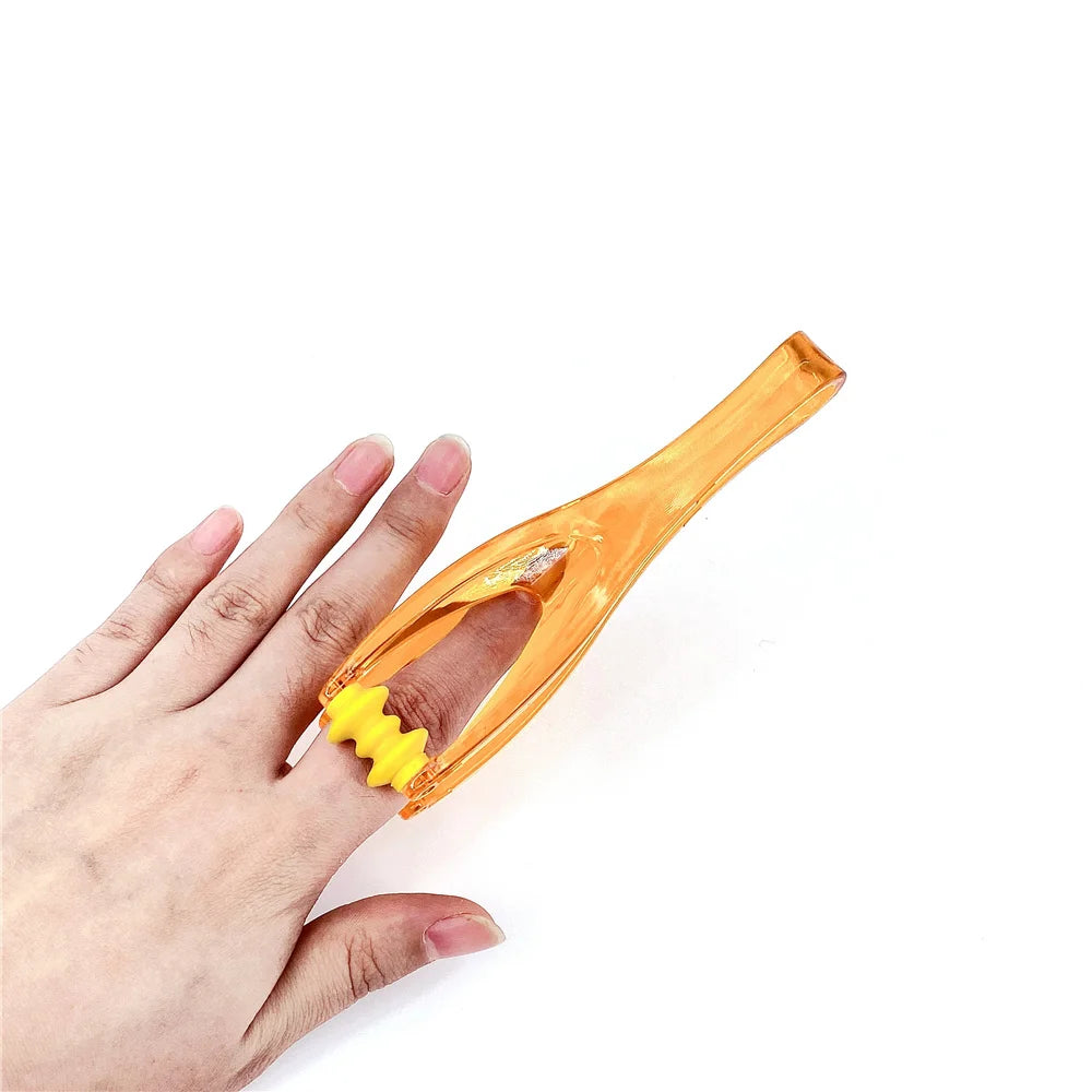 2-Rollen-Fingermassager | Mini-Fingergelenk-Massager mit elastischem Griff | Fördert Durchblutung & Muskelentspannung Kaufschwan®