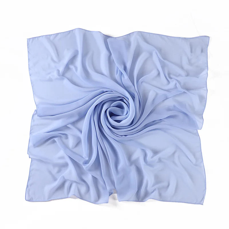 85×85CM Kopftuch – Damen Quadrat Hijab | Muslimisches Einfarbiges Kopftuch, Modischer Schal & Unterkopftuch Kaufschwan®