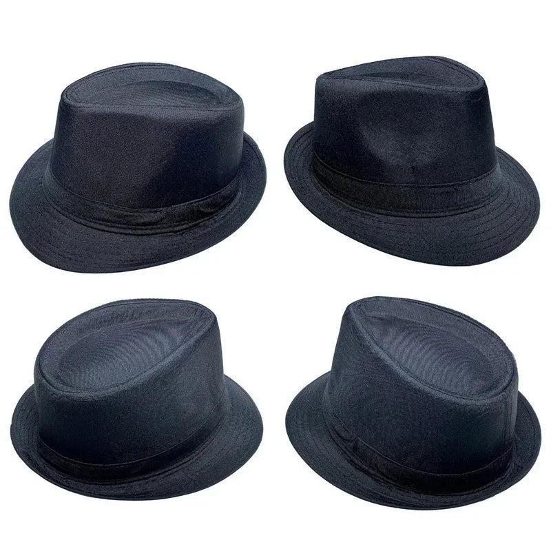 Sommer & Winter Hut - Jazzhut – Britischer Zylinderhut, Herren Fedora, Mittelalte & Ältere Warmer Jazzhut Kaufschwan®