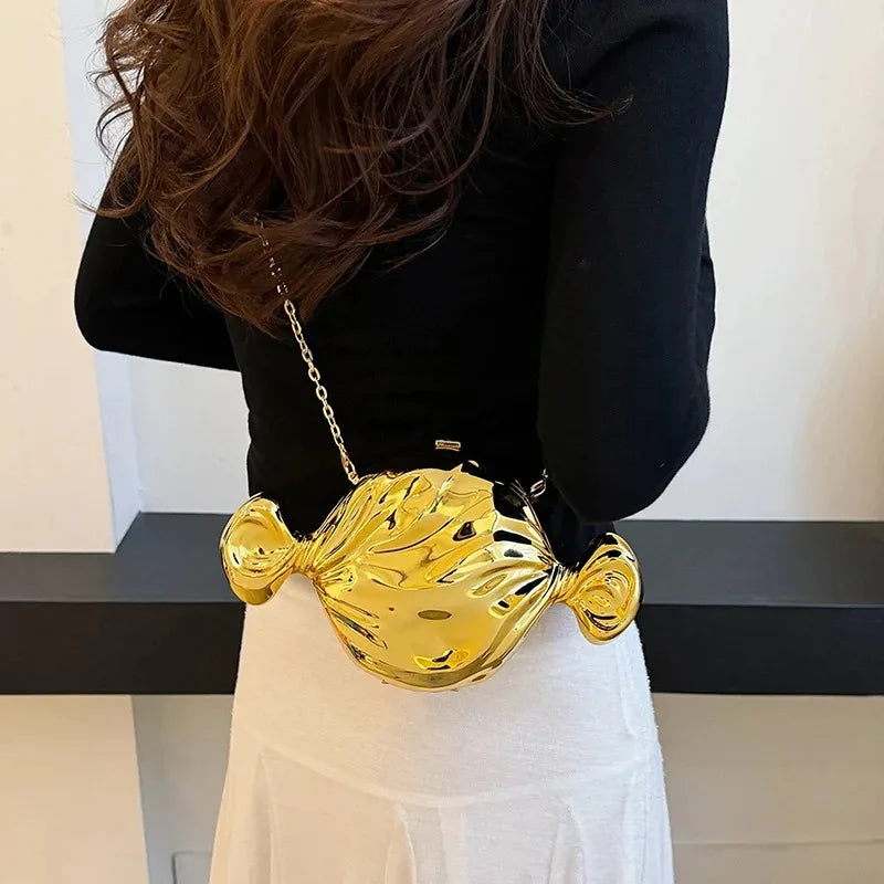 Acryl Abend Clutch – Luxuriöse Glänzende Damen Handtasche | Crossbody & Schultertasche für Party, Ball & Hochzeit Kaufschwan®