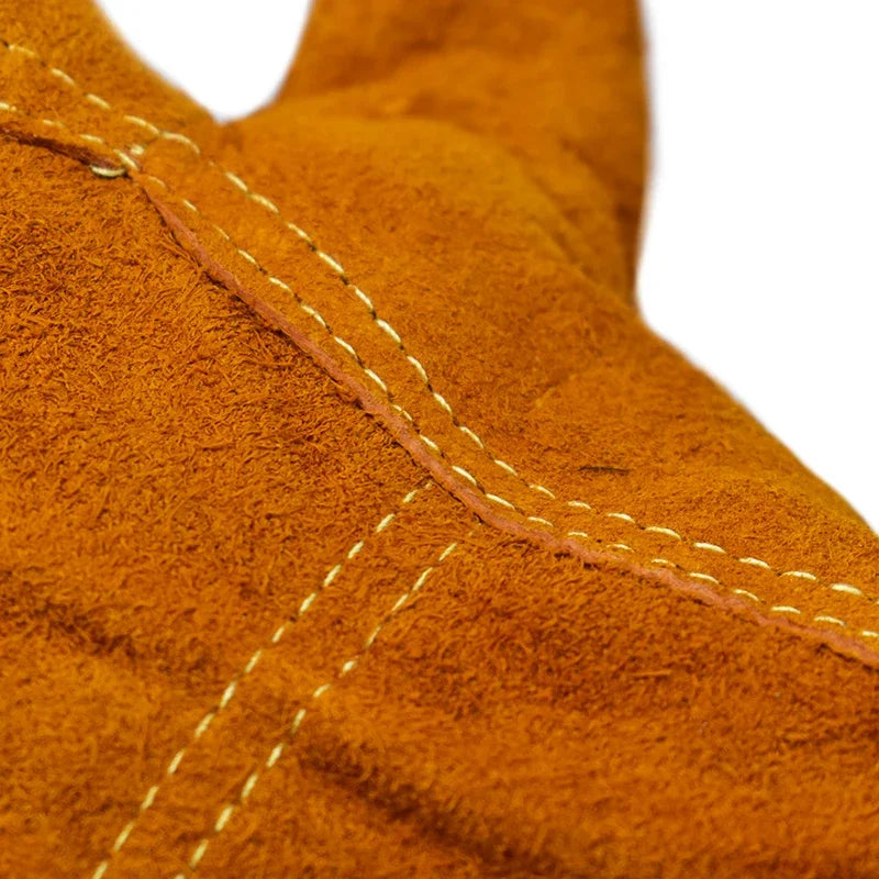 Weiche Rindsleder Arbeitshandschuhe Heavy Duty Fahrer Schweißen Sicherheit Mechanik Garten Kaufschwan®