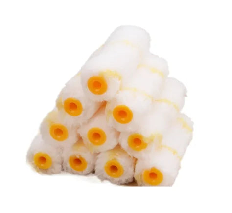 Farbroller Bürsten Set mit Dichter Borste – Latex Malerwerkzeug für Hausflächen Kaufschwan® 10 Stück