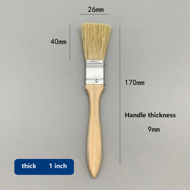 Thick-handled and thin-handled paint brushes are available. Household soft-bristled dust-removing brushes and special brushes fo Kaufschwan® Stil a 1 Stück