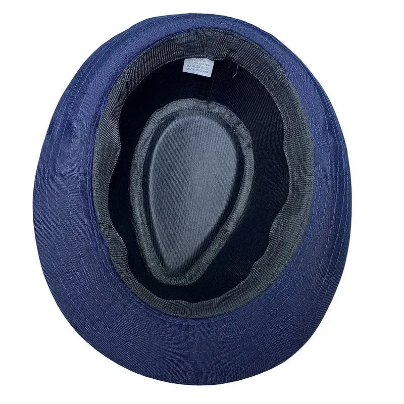 Sommer & Winter Hut - Jazzhut – Britischer Zylinderhut, Herren Fedora, Mittelalte & Ältere Warmer Jazzhut