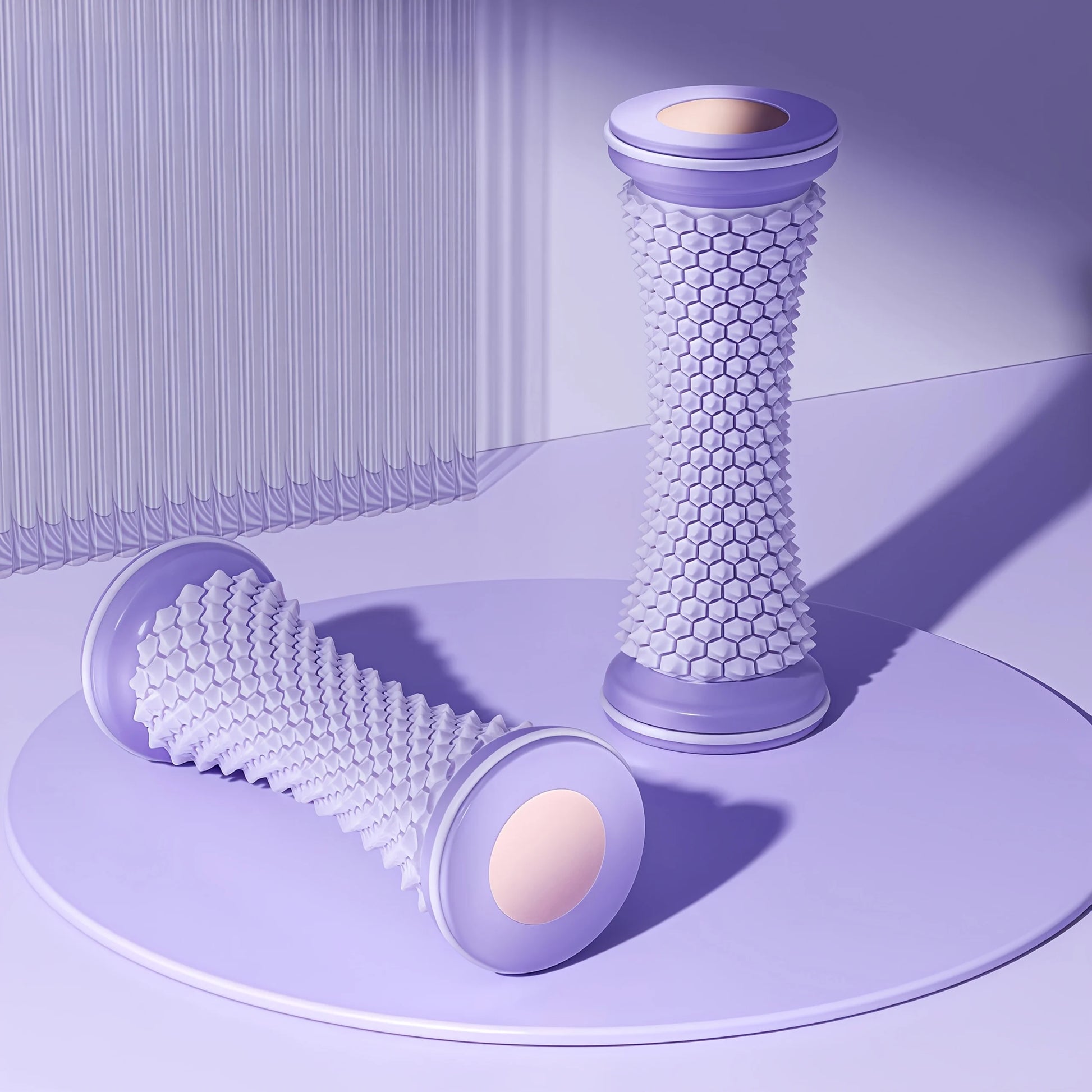 Massage-Roller | Faszien- & Muskelentspannungsrolle | Yoga, Fitness & Manueller Fußmassierer Kaufschwan®