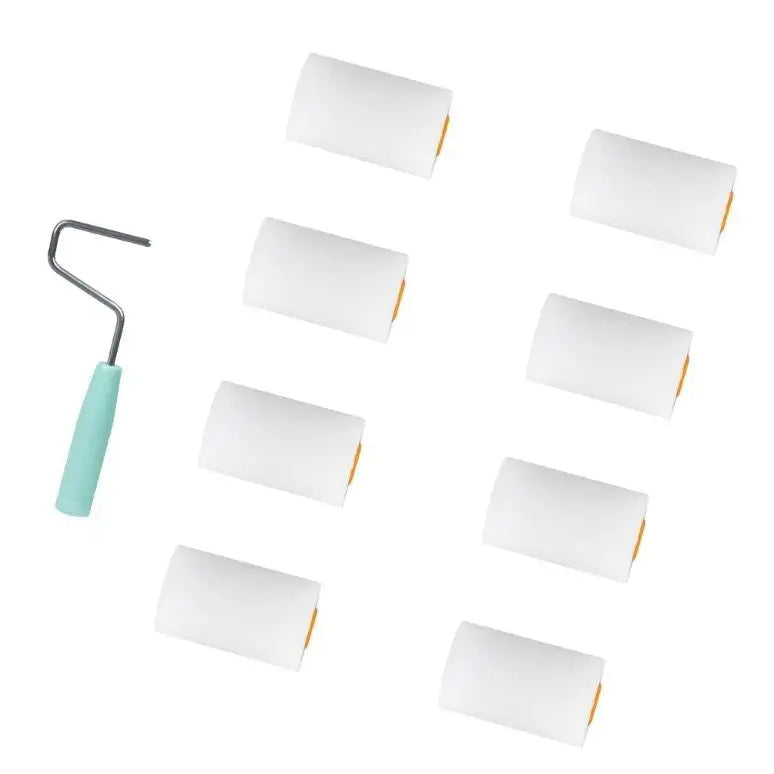 Schaumstoff Farbroller Set für Innenwand Malerarbeiten Kaufschwan®