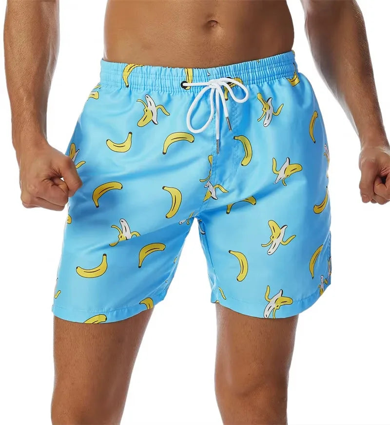 3D Grafik Strandshorts – Unisex Pineapple Print Surfshorts | Sommer Hawaii Badehose für Herren, Damen & Kinder