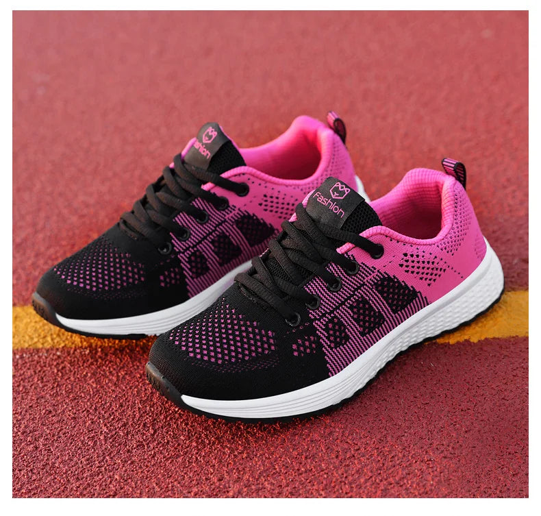 Damen Sportschuhe – Modische Plateau-Sneaker | Frühling & Winter Freizeitschuhe & Laufschuhe für Frauen Kaufschwan®