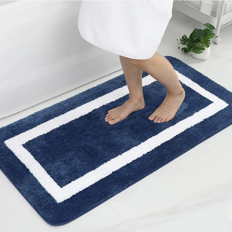Weiche Saugfähige Badematte – Rutschfester, Schnelltrocknender Plüschteppich für Bad & Schlafzimmer Kaufschwan®
