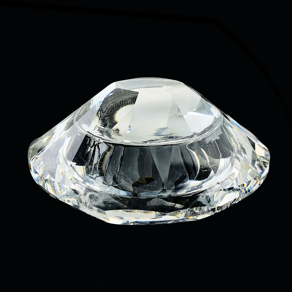 Nordischer Glas Kristall Kerzenhalter – Wachsbecher für Aromatherapie, Hochzeitsdekoration & Tischdekoration Kaufschwan®