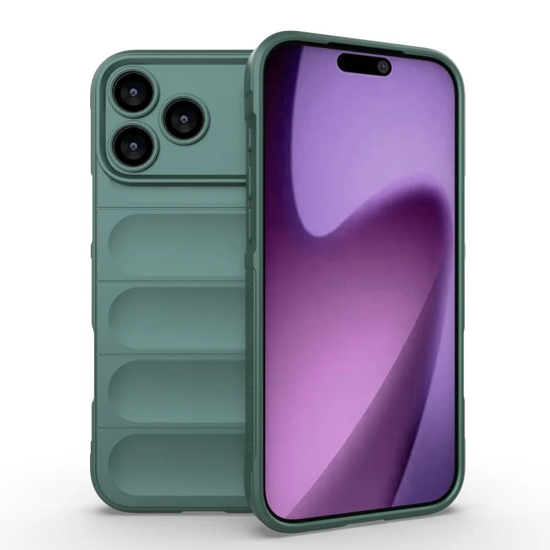 Weiche Stoßfeste Armor-Schutzhülle für iPhone 18 Pro & iPhone 18 Pro Max – Rückhülle mit Rand- & Kameraschutz Kaufschwan®