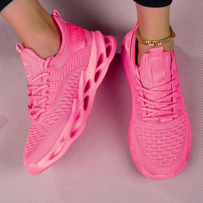 Damen Sportschuhe – Modische Plateau-Sneaker | Frühling & Winter Laufschuhe für Frauen | Auch in Übergrößen bis 43 Kaufschwan®