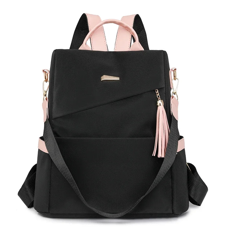 Damen Rucksack Mode | Wasserdicht Weiches Leder Schul- & Reiserucksack Kaufschwan®