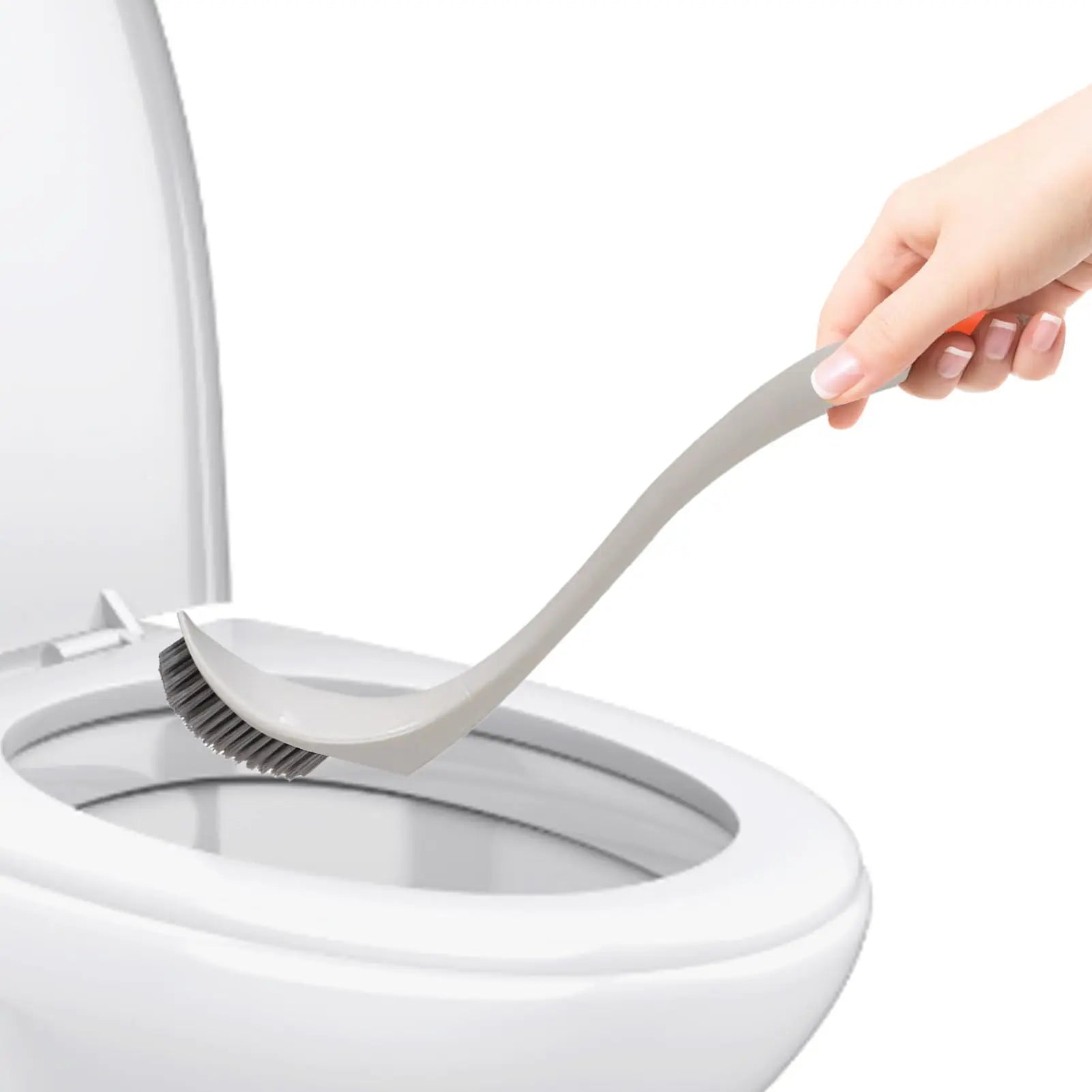 Toilettenbürste in Schwanenform mit Halter – Gebogener Griff & Dichte Borsten zur Tiefenreinigung Kaufschwan®