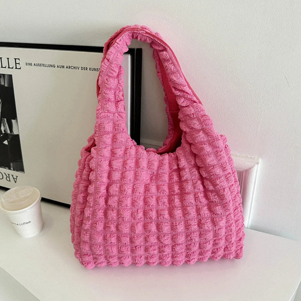 Elegante Falten Cloud Handtasche – Damen Schultertasche in Bonbonfarben | Große Kapazität Tote Bag für Alltag & Shopping Kaufschwan®