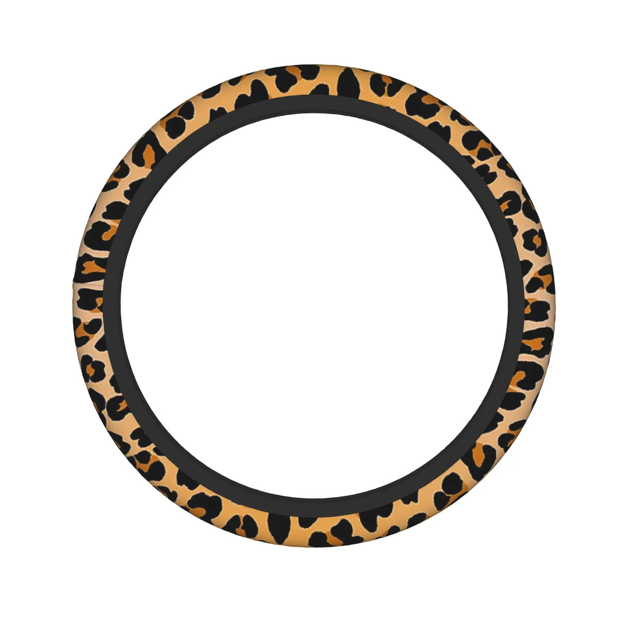 Lenkradbezug mit Leopardenmuster – Universelle Schützende Auto-Lenkradabdeckung für 38cm Lenkräder Kaufschwan®