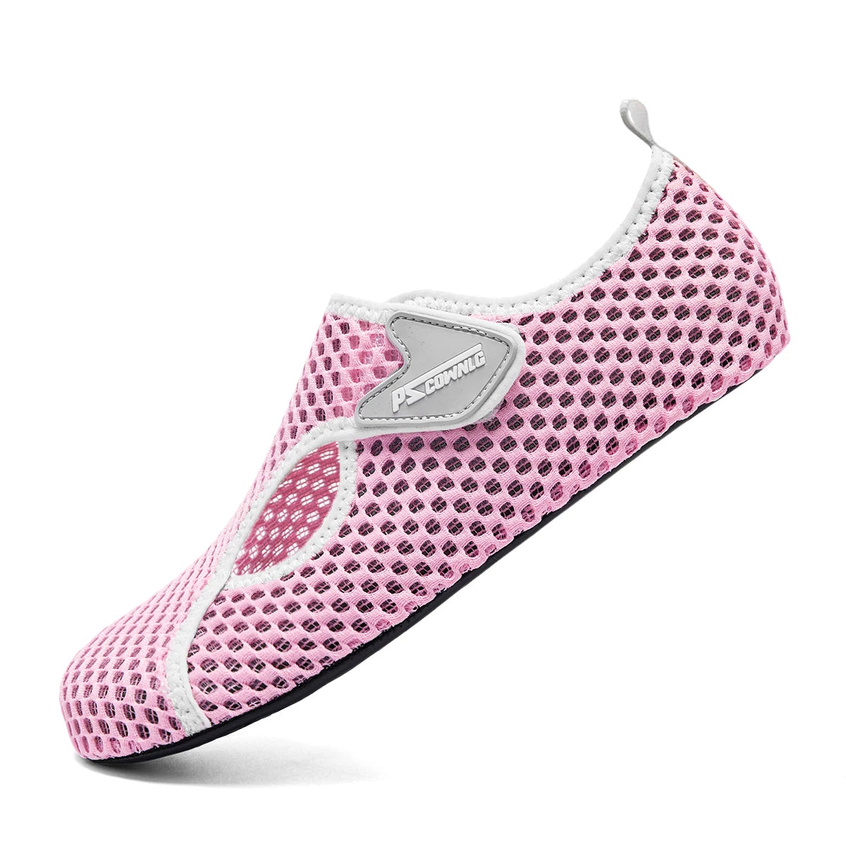 Unisex Wasserschuhe Schnell Trocknend – Barfuß Badeschuhe für Damen & Herren, Strand & Schwimmen Kaufschwan® Rosa 38-39