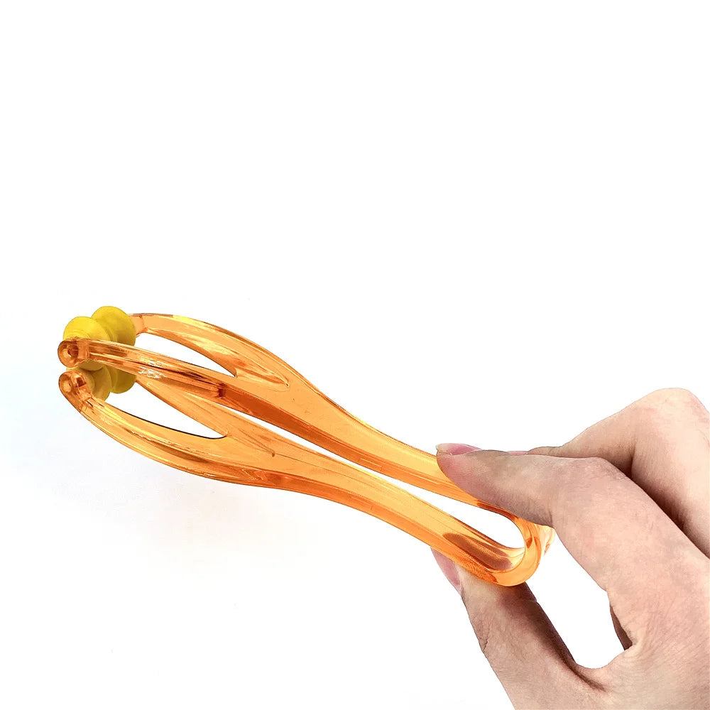 2-Rollen-Fingermassager | Mini-Fingergelenk-Massager mit elastischem Griff | Fördert Durchblutung & Muskelentspannung Kaufschwan®