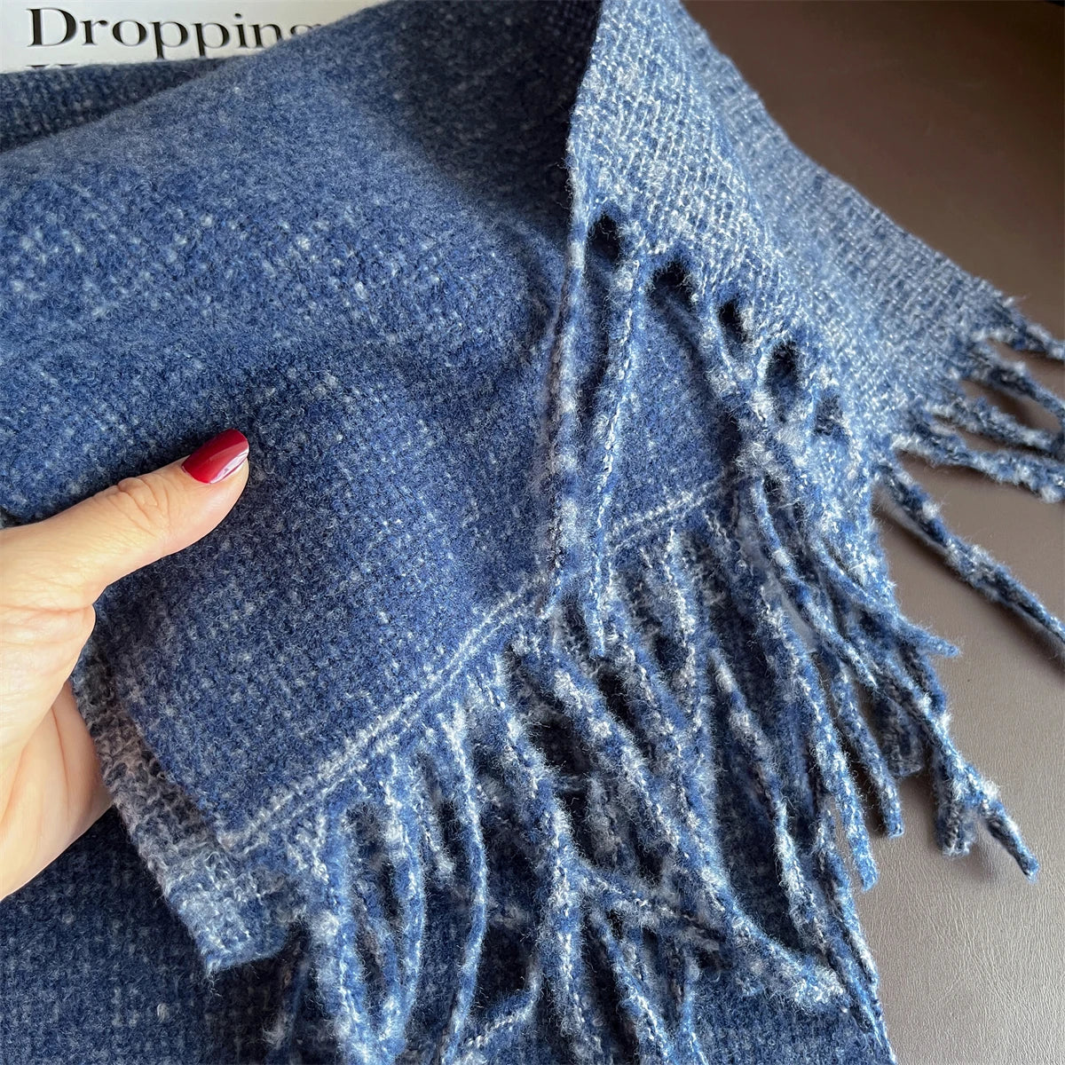 Luxus Damen Schal | Winter Warmer Schal Umschlagtuch & Stola | Pashmina Foulard, Bandana & Decken Poncho Kaufschwan®
