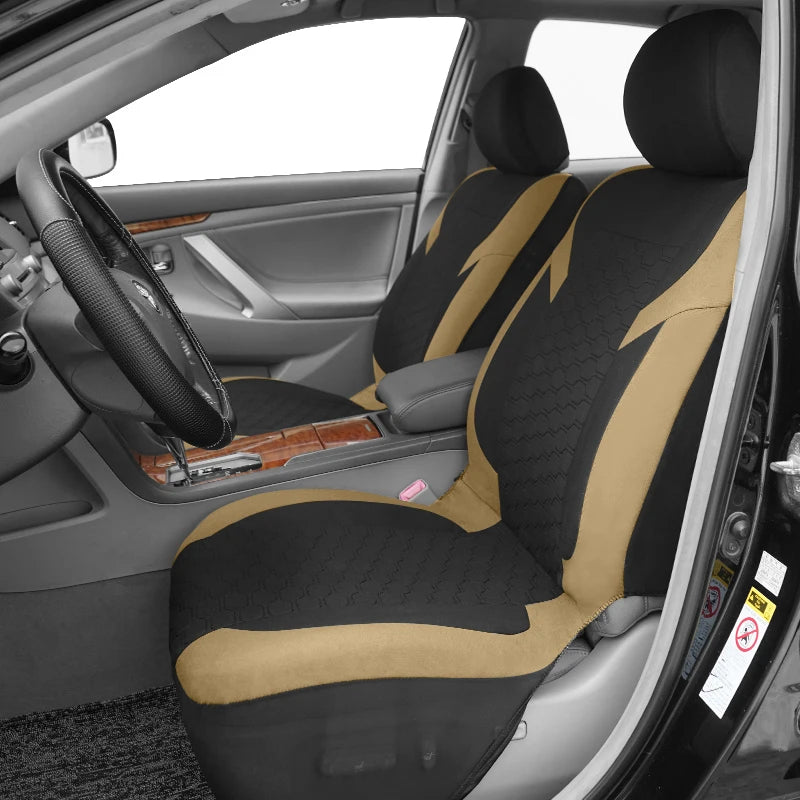 Universelle Autositzbezüge – Atmungsaktives Polyester mit Wabenmuster für Auto, SUV, Van & LKW Kaufschwan®