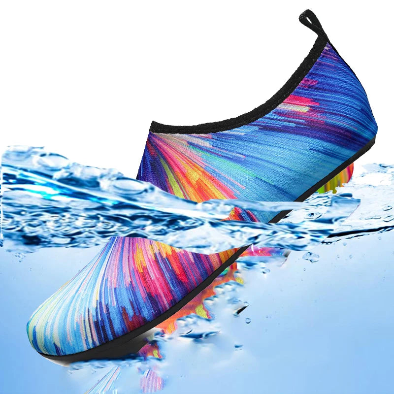 Damen Wasserschuhe Schnell Trocknend – Bequeme Strand & Yoga Schuhe, Atmungsaktive Badeschuhe Kaufschwan®
