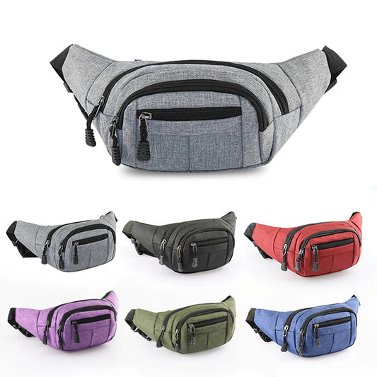 Unisex Hüft- & Bauchtasche – Modische Banana Bag | Brusttasche, Crossbody Gürteltasche & Reise Pouch für Damen & Herren Kaufschwan®