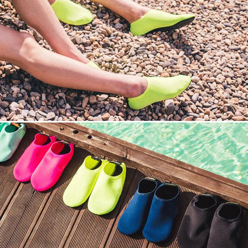 Outdoor Strand / Tauchsocken – Schnelltrocknend mit Schnittschutz & Rutschfester Sohle für Surfen & Schnorcheln Kaufschwan®