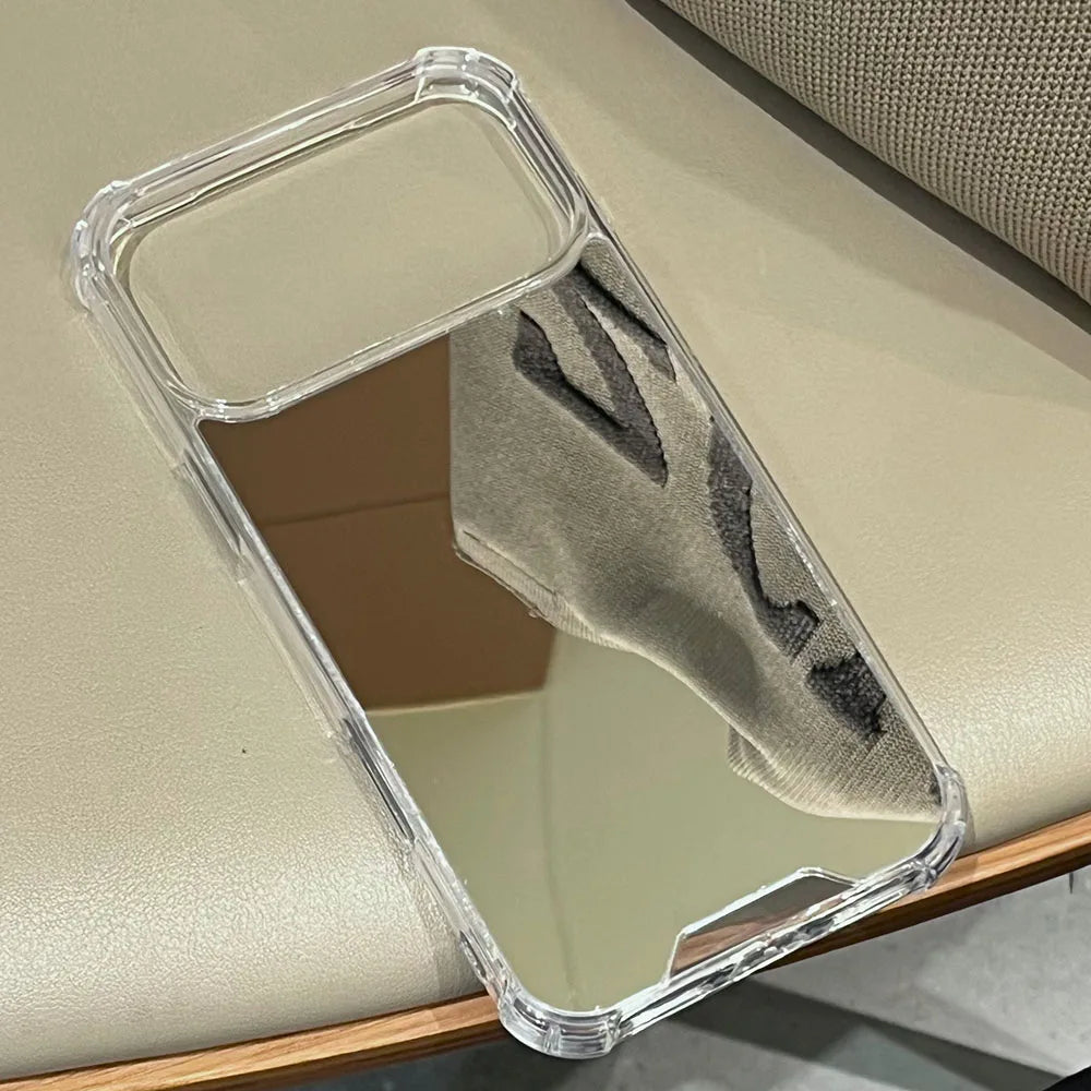 Harte Acryl-Spiegelhülle für iPhone 18 Pro & iPhone 18 Pro Max – Stoßfeste Schützende Rückhülle Kaufschwan®
