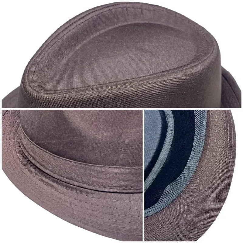 Sommer & Winter Hut - Jazzhut – Britischer Zylinderhut, Herren Fedora, Mittelalte & Ältere Warmer Jazzhut Kaufschwan®