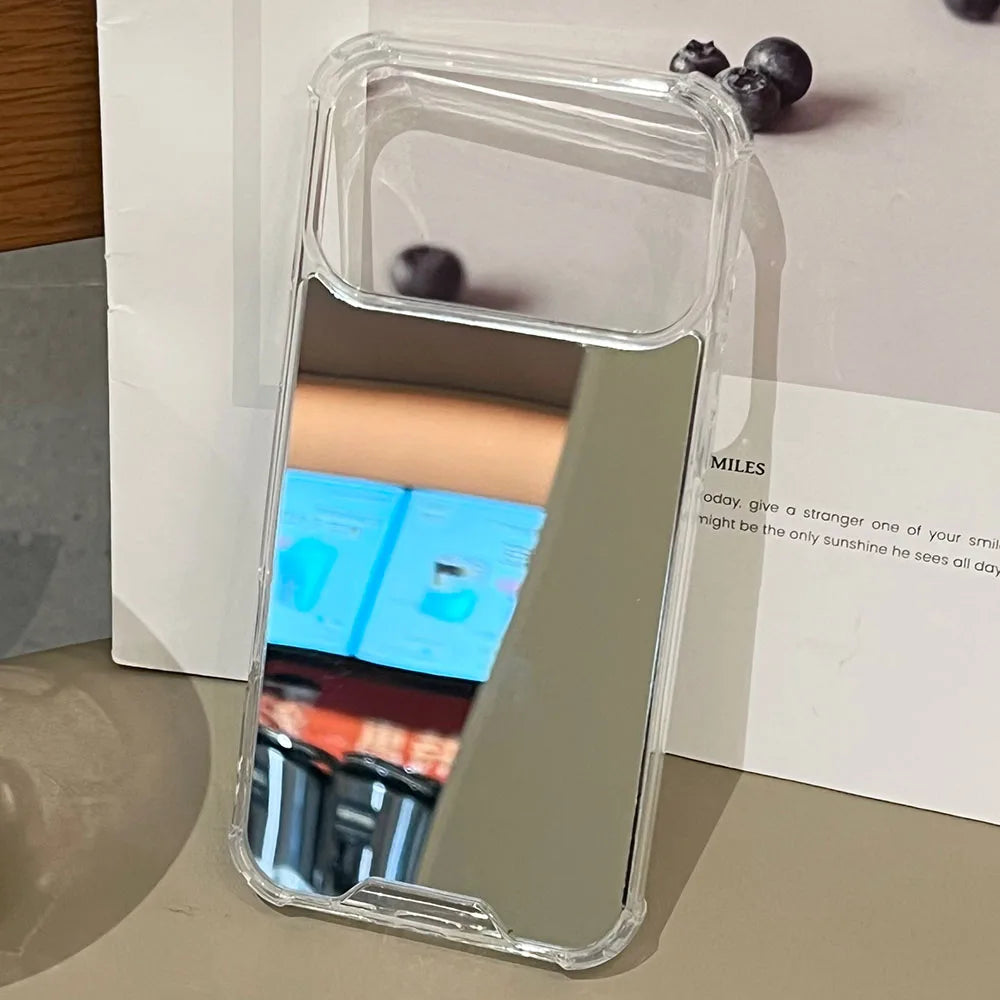 Harte Acryl-Spiegelhülle für iPhone 18 Pro & iPhone 18 Pro Max – Stoßfeste Schützende Rückhülle Kaufschwan®