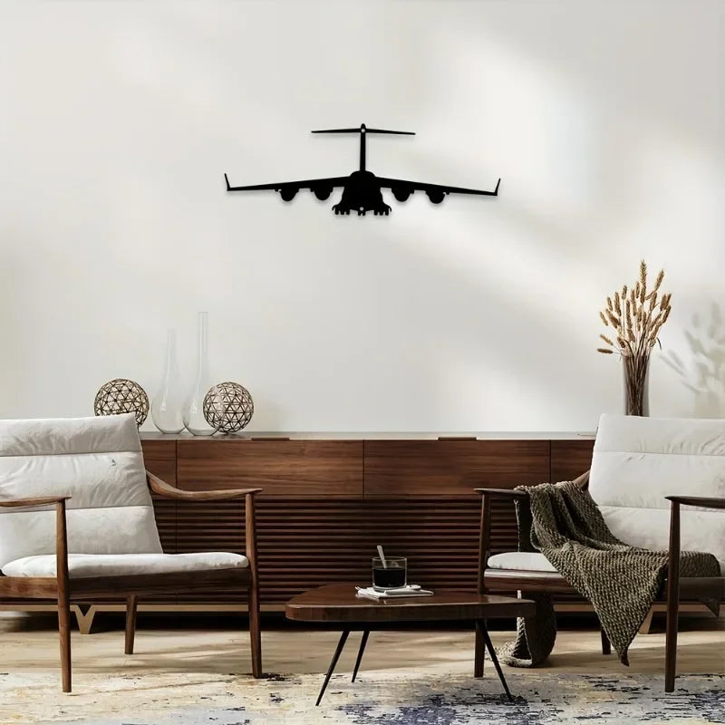 Metall Transportflugzeug Wanddeko – Eisen Innen Wandkunst Kaufschwan®