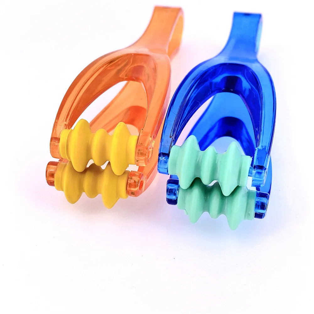 2-Rollen-Fingermassager | Mini-Fingergelenk-Massager mit elastischem Griff | Fördert Durchblutung & Muskelentspannung Kaufschwan®