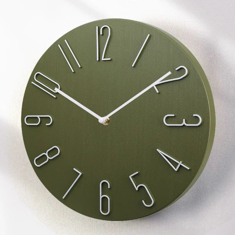 Moderne Minimalistische Luxus Wanduhr – Leise Quarz Deko Uhr Kaufschwan®