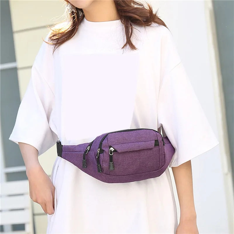 Unisex Hüft- und Bauchtasche – Banana Bum Bag | Modische Gürteltasche, Crossbody Brusttasche & Reise Fanny Pack für Damen und Herren Kaufschwan®