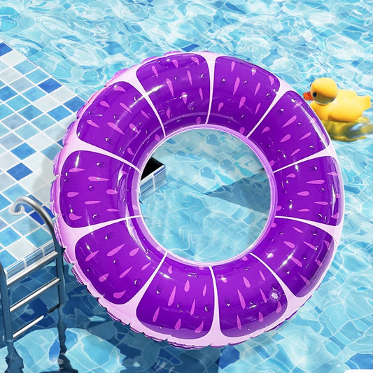 Aufblasbarer Schwimmring mit Fruchtmotiv – PVC Pool Schwimmreifen für Strand & Poolparty Kaufschwan®