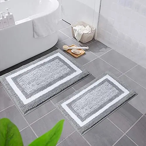 Weiche Saugfähige Badematte – Rutschfester, Schnelltrocknender Plüschteppich für Bad & Schlafzimmer Kaufschwan®