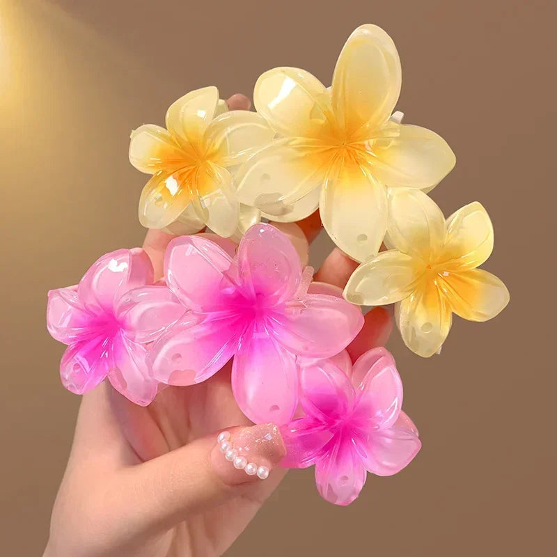 Blumen-Haarklammer – Retro Bunter Haar-Clip Kaufschwan®