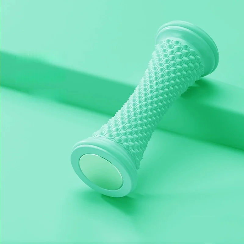 Massage-Roller | Faszien- & Muskelentspannungsrolle | Yoga, Fitness & Manueller Fußmassierer Kaufschwan® Grün