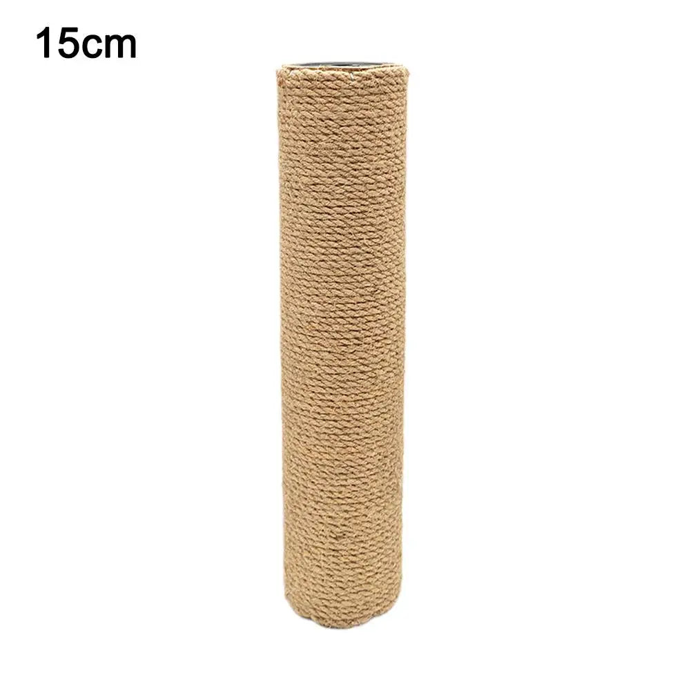 Sisal-Kratzstamm für Katze – Abnehmbarer Kratzpfosten & Ersatzteil für Katzenbaum zum Selberbauen Kaufschwan® 15cm