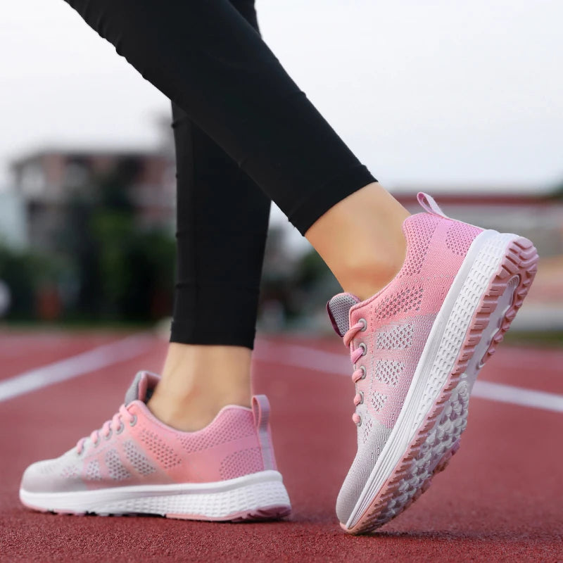 Damen Sportschuhe – Modische Plateau-Sneaker | Frühling & Winter Freizeitschuhe & Laufschuhe für Frauen Kaufschwan®