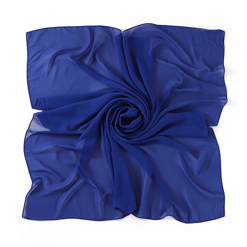 85×85CM Kopftuch – Damen Quadrat Hijab | Muslimisches Einfarbiges Kopftuch, Modischer Schal & Unterkopftuch Kaufschwan®