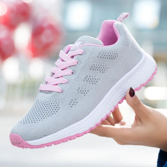 Damen Vulcanized Sneaker – Modische Flache Schuhe mit Plateau-Optik | Bequeme Alltagsschuhe in Übergrößen Kaufschwan®