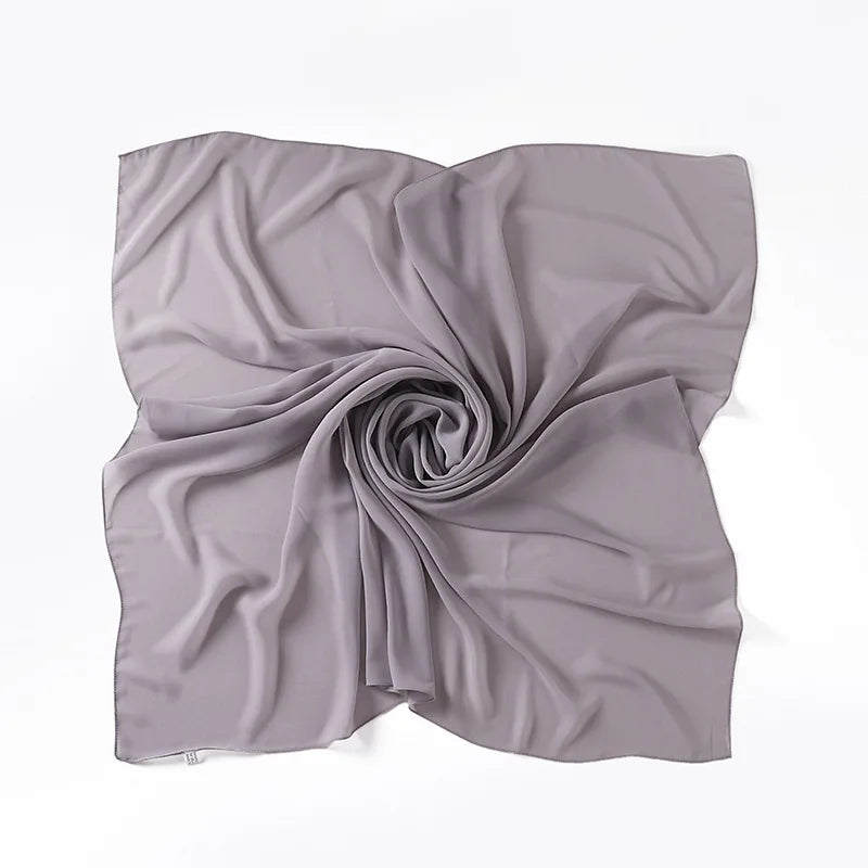 85×85CM Kopftuch – Damen Quadrat Hijab | Muslimisches Einfarbiges Kopftuch, Modischer Schal & Unterkopftuch Kaufschwan®