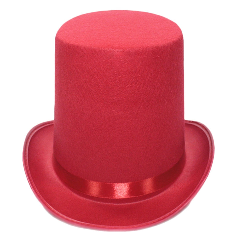 Magier Zylinderhut – Schwarzer Bühnen Bowler Hut, Kostüm Accessoire Kaufschwan®