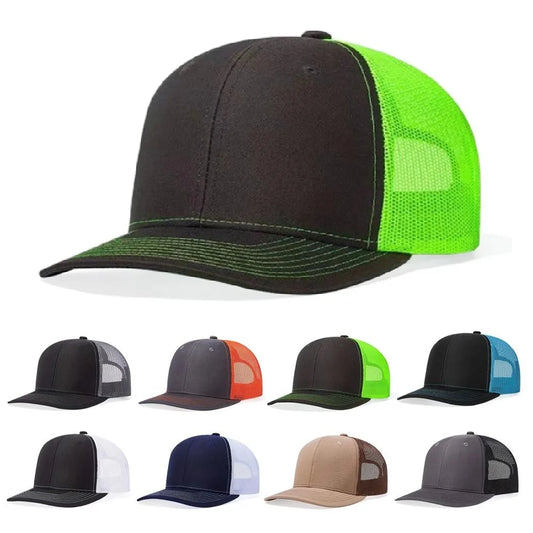 Casual Mesh Sommer Baseballkappe | Atmungsaktiv UV-Schutz Outdoor Reise Sonnenhut | Verstellbarer Hip-Hop Sport Schirm für Herren & Damen Kaufschwan®