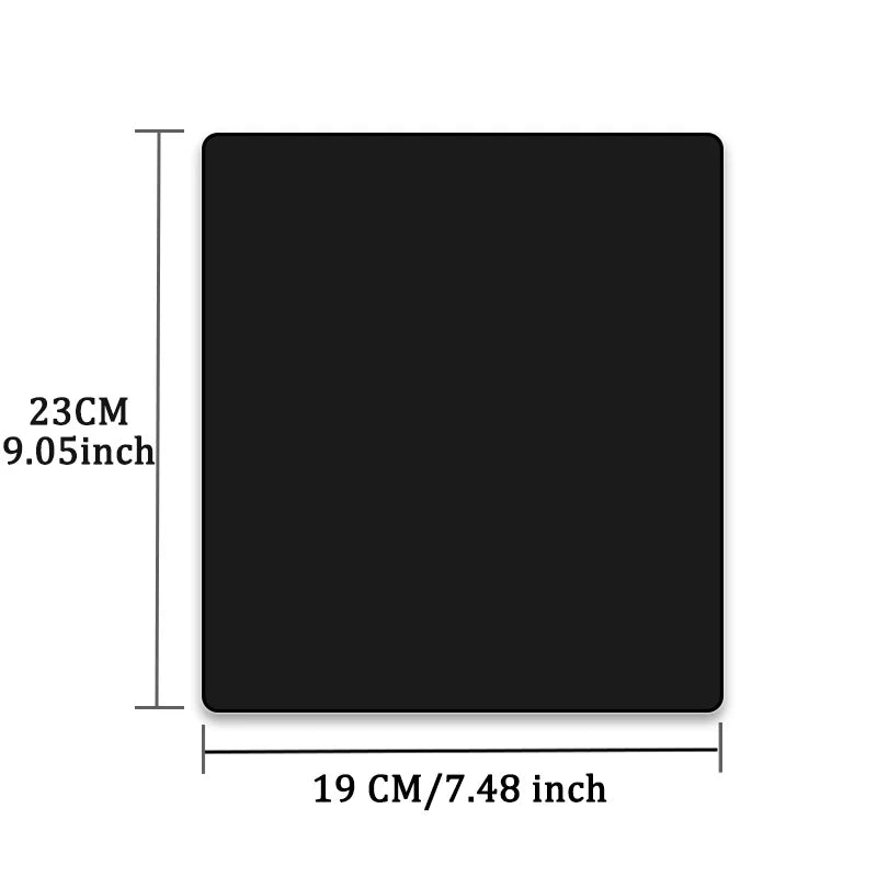 Schlichtes Einfarbiges PU Leder Mauspad – Rutschfeste Wasserdichte Schreibtischunterlage für Laptop und PC Kaufschwan®