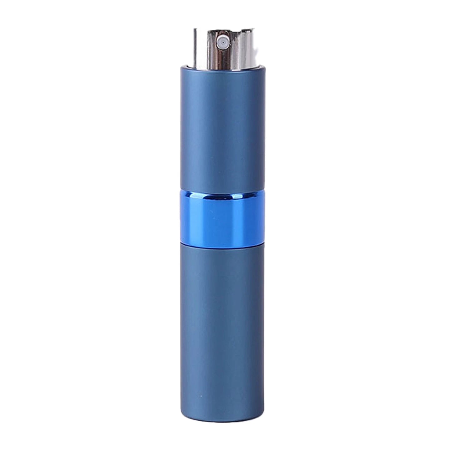Perfume Refill Bottle 8ml Metal Aluminum Refillable Perfume Bottle Spray Bottle Portable Atomizer Perfume Travel Kaufschwan® Blau 8ML