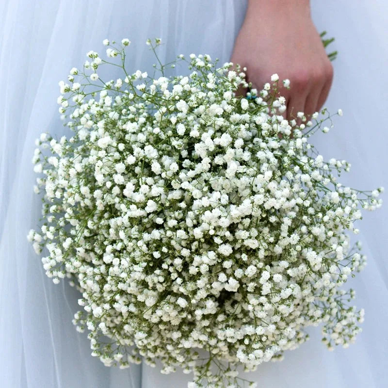 Künstliche Gypsophila Plastikblumen – Kunst-Brautatem Strauß für Hochzeit, Zuhause, Garten, Party & DIY Dekorat Kaufschwan®